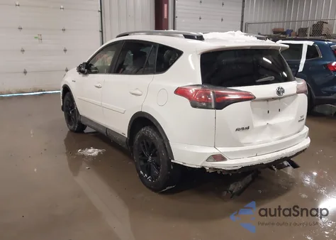 2018 Toyota Rav4 Hybrid Xle z USA, uszkodzony, nr VIN JTMRJREV5JD186982